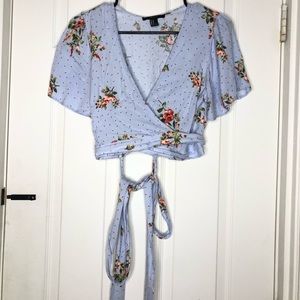 Floral Crop Shirt